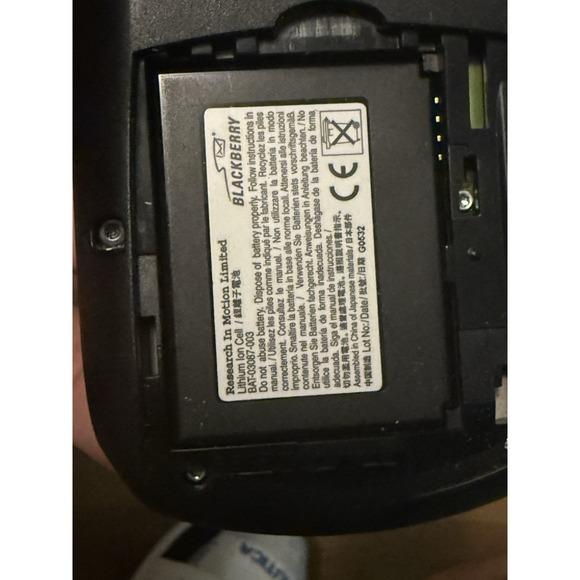 Blackberry Nextel Cellular SmartPhone  Model 6510 Vintage - Picture 7 of 9